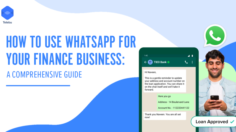 how to use WhatsApp for your finance business