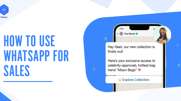 How to use WhatsApp for sales