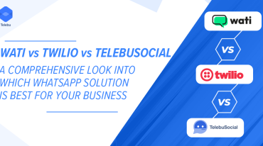 wati vs twilio vs TelebuSocial
