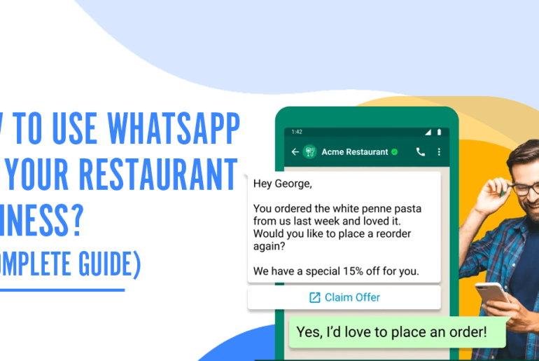 WhatsApp for your restaurant business