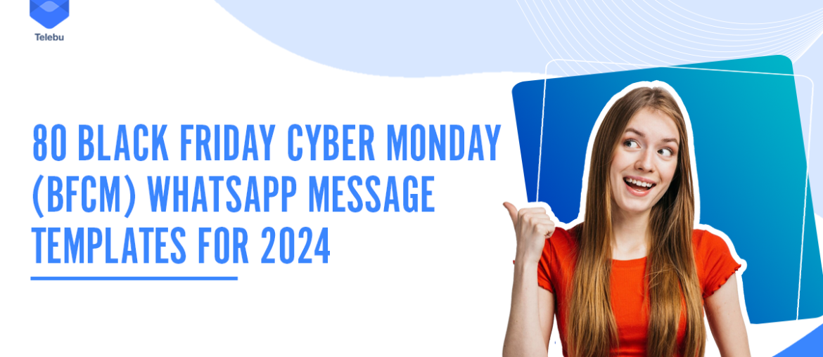 BFCM whatsapp message templates