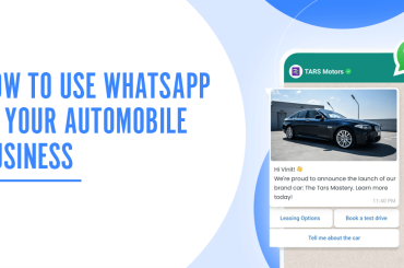 WhatsApp for automobile business
